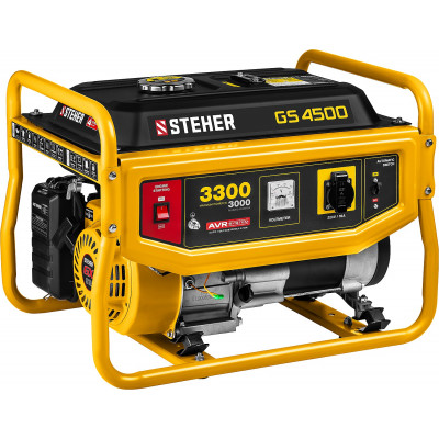 Бензиновый генератор STEHER 3300Вт GS-4500