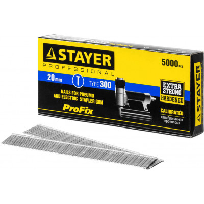 Гвозди STAYER тип 300/20мм/5000шт 31530-20