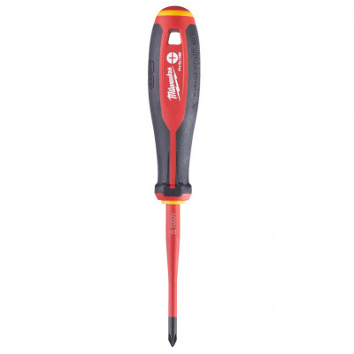 Диэлектрическая отвертка Milwaukee VDE PH/SL1x80мм 4932478733