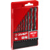 Набор сверл по металлу ЗУБР (10шт: 1-10мм, Р4М2) 29605-H10