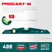 Магнитный литой уровень KRAFTOOL PROCAST-M 400мм 34718-040