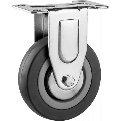 Колесо ЗУБР 100мм/65кг, неповоротное 30956-100-F