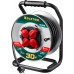 Удлинитель на катушке KRAFTOOL K-325 (30м, 4000Вт, IP44, КГ 3x2.5мм2) 55086-30