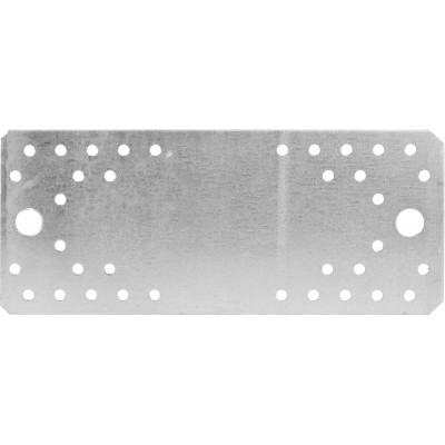 Крепежная пластина ЗУБР КП-2.0 210x90x2мм 310236-210-90