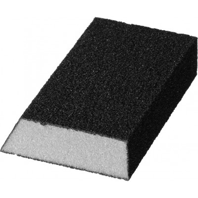 Губка шлифовальная четырехсторонняя STAYER 100x68x42x26мм, P80 3561-080