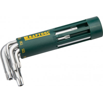 Набор имбусовых ключей KRAFTOOL TORX Т10-Т50, 8шт 27433-1_z01