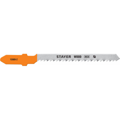 Пилка по дереву STAYER T119BO (шаг 2мм, 50мм, 2шт) 15989-2_z02