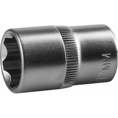 Головка торцевая ЗУБР 1/2";17мм 27725-17_z02