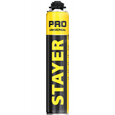 Монтажная пена STAYER PRO пистолетная, 750мл 41135