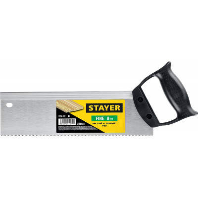 Ножовка для стусла STAYER 8TPI, 300мм 1536-30_z01