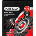 Щетка дисковая для УШМ MIRAX 175мм 35140-175
