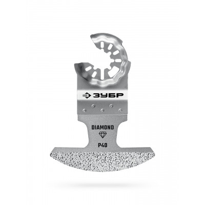 Шлифовальная алмазная сегментная насадка ЗУБР DIAMOND StarQuick 70x2мм, Р40 15585-70-2.0