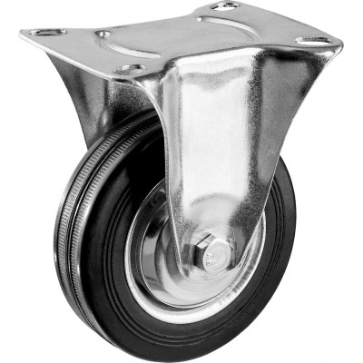 Колесо ЗУБР 100мм/70кг, неповоротное 30936-100-F