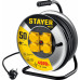 Удлинитель на катушке STAYER PRO-325 (50м, 4000Вт, IP44, КГ 3x2.5мм2) 55076-50_z01 Удлинитель на катушке STAYER PRO-325 (50м, 4000Вт, IP44, КГ 3x2.5мм2) 55076-50_z01
