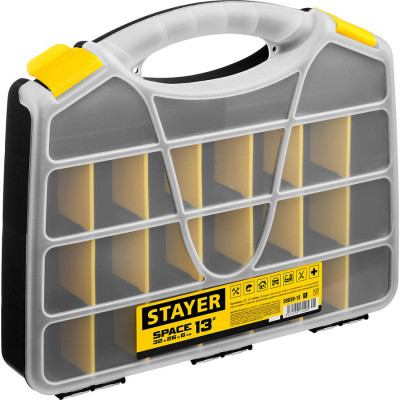 Пластиковый органайзер STAYER SPACE-13 320х260х50мм 38038-13_z01