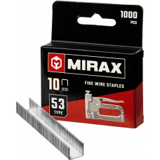 Скобы MIRAX тип 53/10мм/1000шт 3153-10