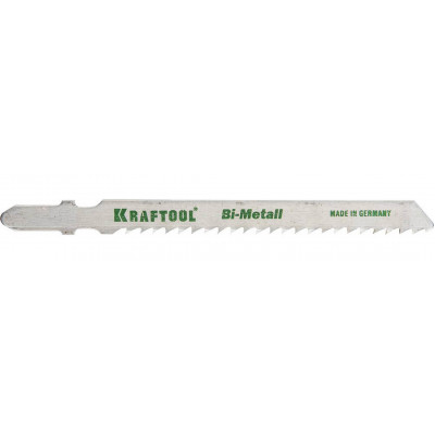 Пилка по металлу KRAFTOOL T127DF (шаг 3мм, 75мм, 2шт) 159556-3
