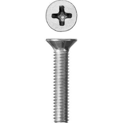 Винт с потайной головкой ЗУБР M4x20мм, DIN 965, кл.пр.4.8, 5кг 303110-04-020