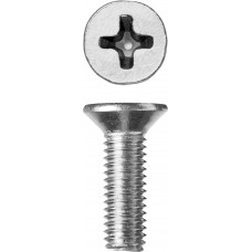 Винт с потайной головкой ЗУБР M5x16мм, DIN 965, кл.пр.4.8, 5кг 303110-05-016