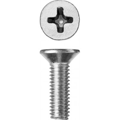 Винт с потайной головкой ЗУБР M5x16мм, DIN 965, кл.пр.4.8, 5кг 303110-05-016