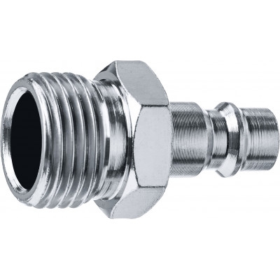 Переходник ЗУБР 1/2"M - рапид папа 64915-1/2
