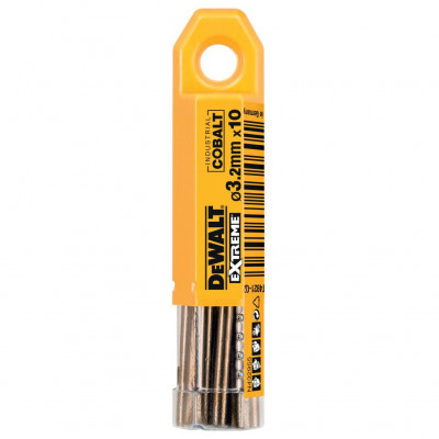 Сверло по металлу DeWalt COBALT 3.5x70мм (10шт) DT4923-QZ