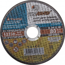 Круг отрезной по металлу ЛУГА 125x2.5x22.2мм 3612-125-2.5