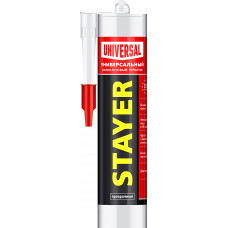 Силиконовый герметик STAYER прозрачный, 260мл 41213-2_z01