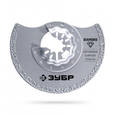 Дисковая алмазная насадка ЗУБР DIAMOND StarQuick 85x2.2мм, Р40 15584-85