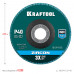 Круг лепестковый торцевой KRAFTOOL 125x22.2мм, P40 36594-125-40