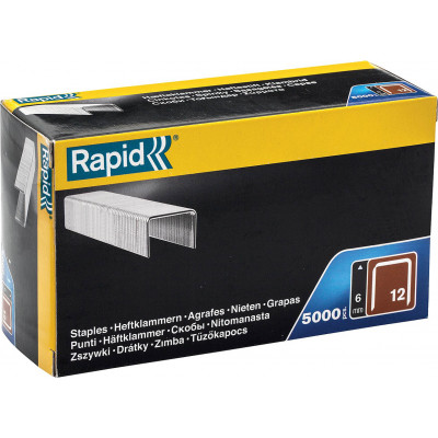 Скобы RAPID тип 80/6мм/5000шт 40100517