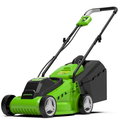 Газонокосилка аккумуляторная Greenworks G24LM33K2 (24В, 2Ач) 2509607