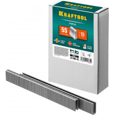 Скобы KRAFTOOL тип 55/15мм/5000шт 31789-15