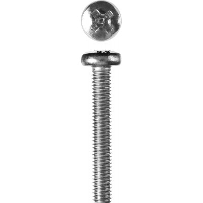 Винт ЗУБР M6x45мм, DIN 7985, кл.пр.4.8, 5кг 303150-06-045