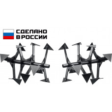 Фрезы гусиные лапки ЗУБР Ф-1 НЕХ 23, 2шт 707108-1