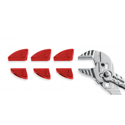 Сменные защитные накладки на губки KRAFTOOL Vise-Wrench для клещей 180мм 22066-S3