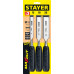 Набор стамесок STAYER 12/18/25мм, 3шт 1820-H3_z01