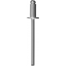 Алюминиевые заклепки ЗУБР 2.4x10мм, 1000шт 31310-24-10