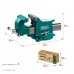 Стальные слесарные тиски KRAFTOOL Steel 125мм 32701-125