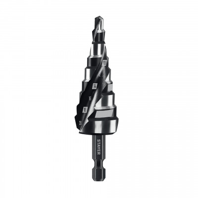 Сверло ступенчатое STAYER Pro-Max 4-20мм, 9 ступеней 29661-4-20-9