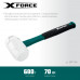 Резиновая киянка KRAFTOOL X-FORCE 680г, белая 2077-68