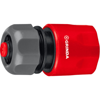 Быстросъемный соединитель с автостопом GRINDA GC-34A (3/4") 8-426330_z01