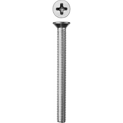 Винт с потайной головкой ЗУБР M6x60мм, DIN 965, кл.пр.4.8, 5кг 303110-06-060