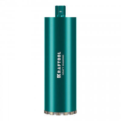 Алмазная коронка по железобетону KRAFTOOL DIAMOND 152x450мм, 1 1/4" 29825-152