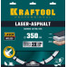 Диск алмазный KRAFTOOL LASER-ASPHALT 350x25.4мм по асфальту 36687-350