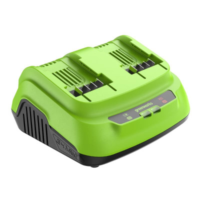 Зарядное устройство Greenworks G24X2C8 для двух АКБ 2958807