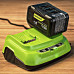 Зарядное устройство Greenworks G24X2C8 для двух АКБ 2958807