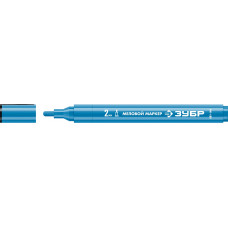 Меловой маркер ЗУБР ММ-400 синий, 2мм 06332-7