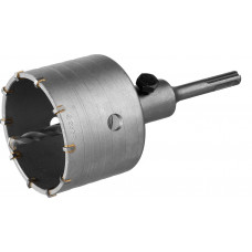 Коронка буровая в сборе ЗУБР 80мм, SDS-Plus 29211-80
