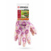 Садовые перчатки GRINDA PROTECT M/8 с прозрачным нитриловым покрытием, зелёные 11295-M